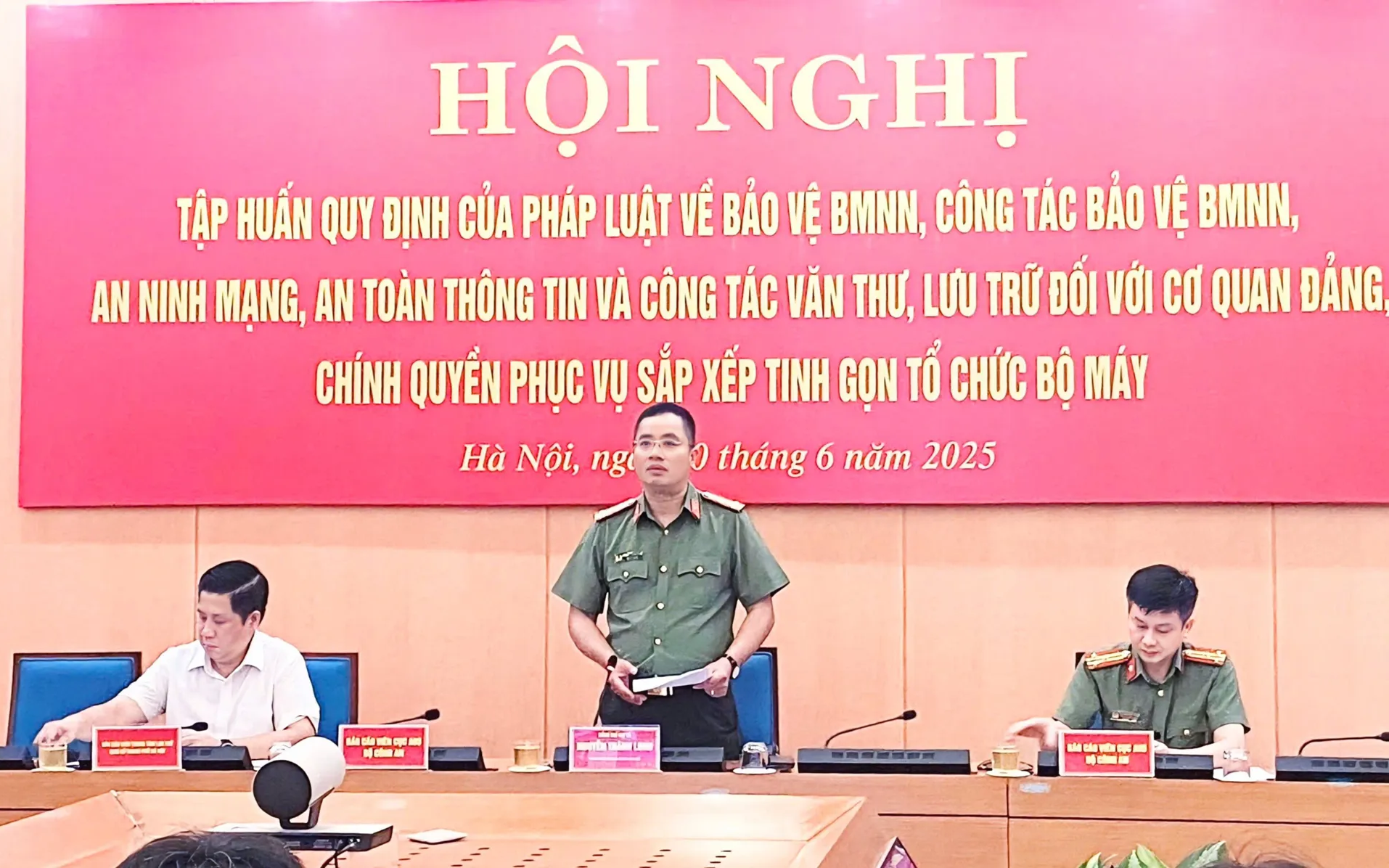 Hà Nội tập huấn an toàn thông tin, bảo vệ bí mật Nhà nước trong sắp xếp bộ máy