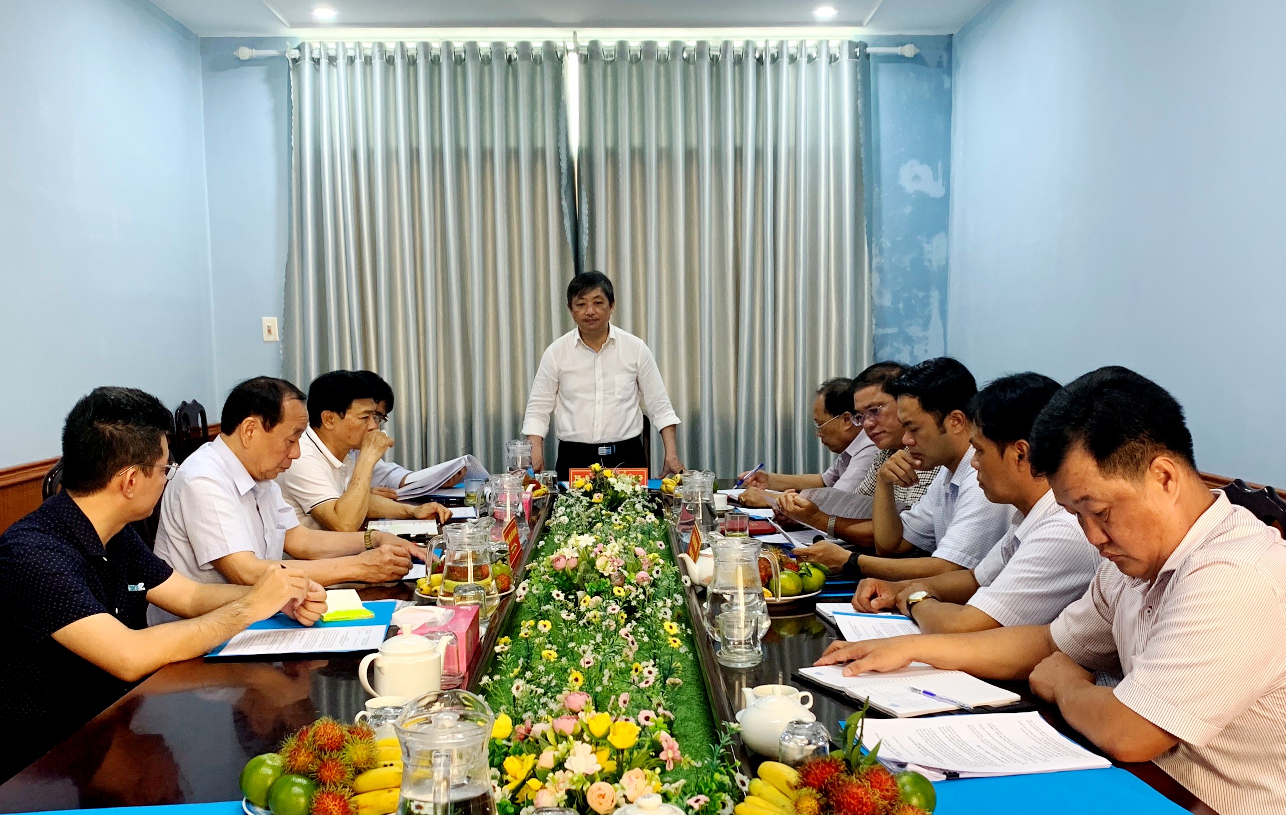 Đoàn công tác Tổng hội Xây dựng Việt Nam làm việc với Hội Xây dựng Bạc Liêu, Sóc Trăng