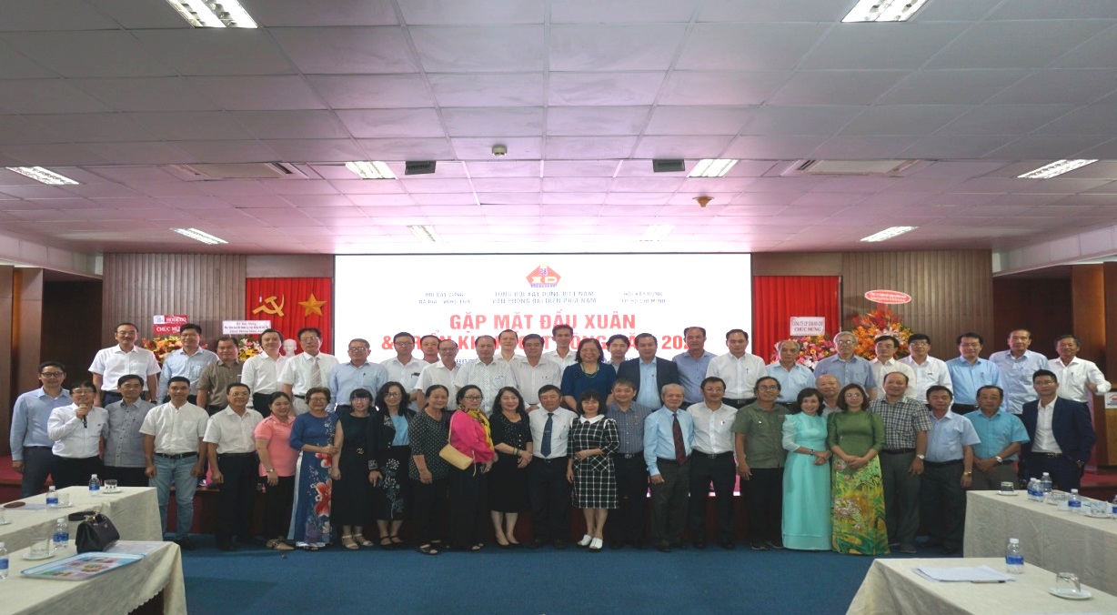 Tổng hội Xây dựng Việt Nam gặp mặt Hội Xây dựng các tỉnh, thành phía Nam