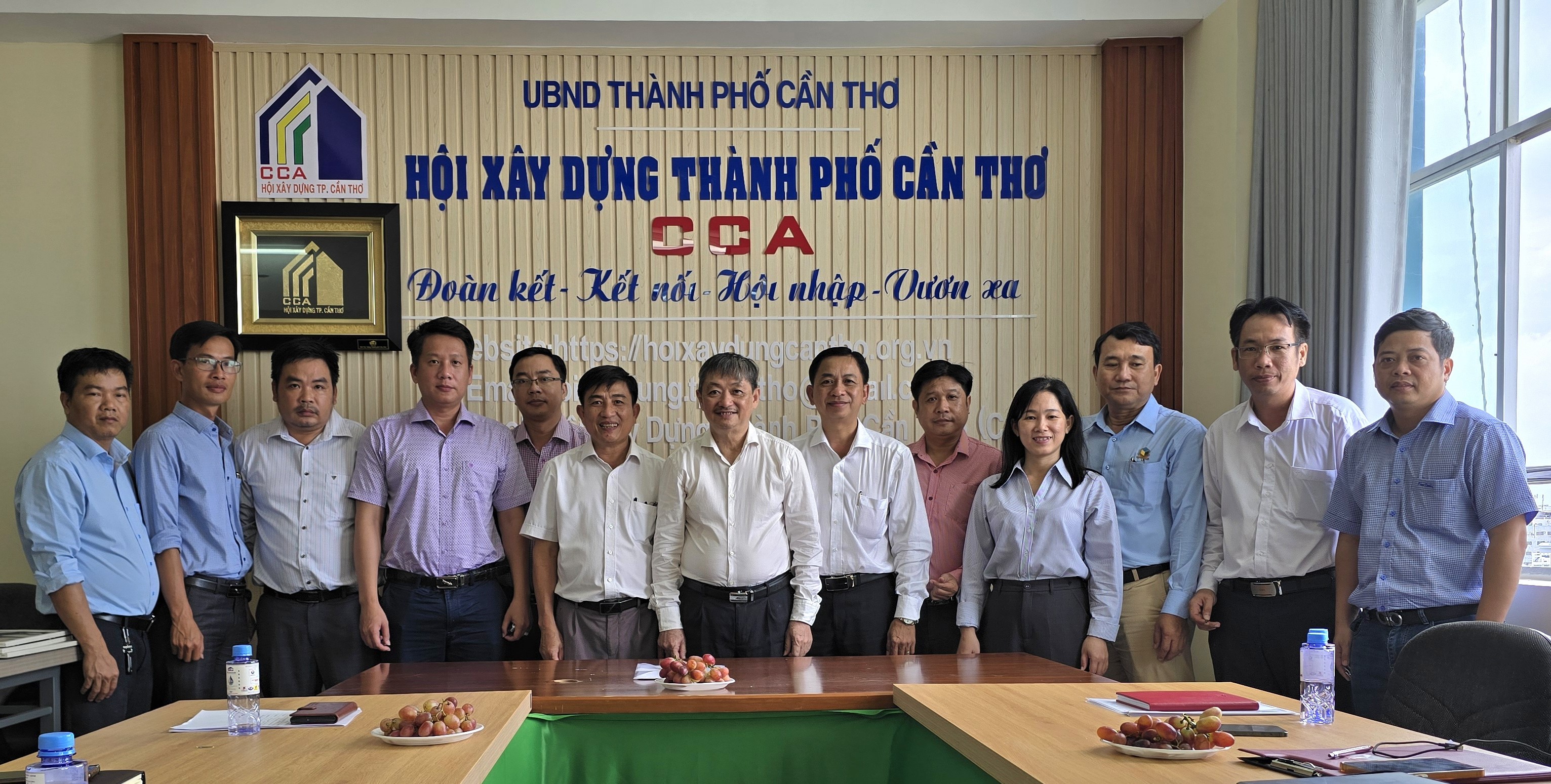 Họp thường trực hợp nhất 03 Hội Xây dựng TP Cần Thơ, Sóc Trăng, Hậu Giang