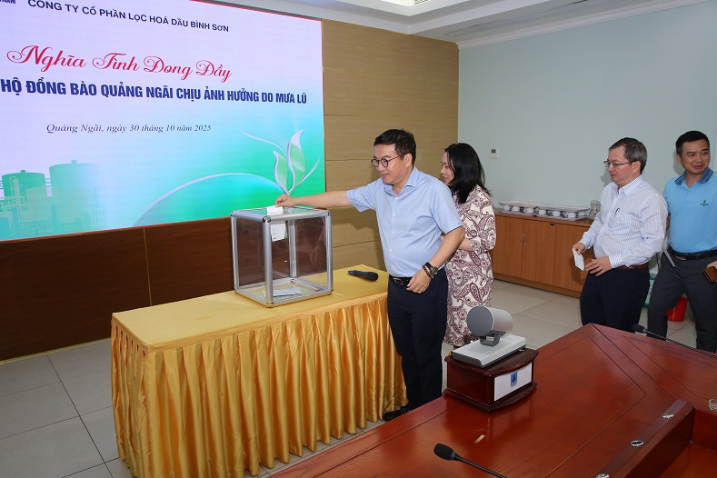 'Nghĩa tình đong đầy' giữa mùa lũ - Petrovietnam và BSR chung tay vì đồng bào vùng lũ