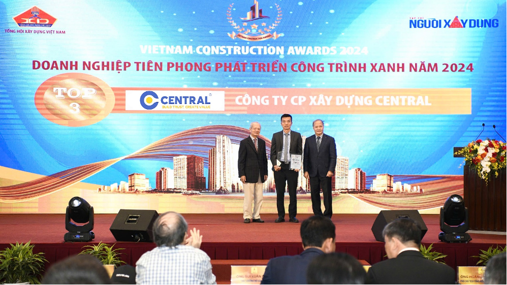 Central đạt 'cú đúp' Giải thưởng Vietnam Construction Awards 2024