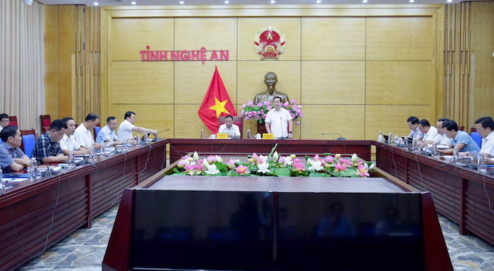 Nghệ An: Chủ tịch tỉnh chỉ đạo về tiến độ thực hiện Dự án Hồ chứa nước Bản Mồng giai đoạn 1