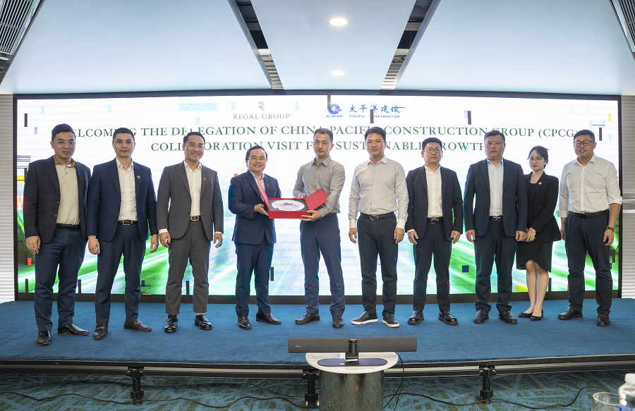 Regal Group tiếp đón lãnh đạo cấp cao Tập đoàn Xây dựng Thái Bình Dương: Kiến tạo kỷ nguyên bất động sản “Wellness”