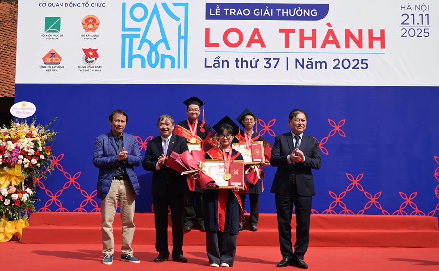 63 đồ án giành Giải thưởng Loa Thành năm 2025