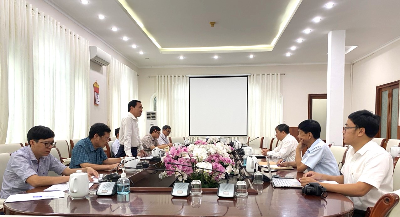 Đoàn công tác Tổng hội Xây dựng Việt Nam làm việc với UBND tỉnh Ninh Thuận