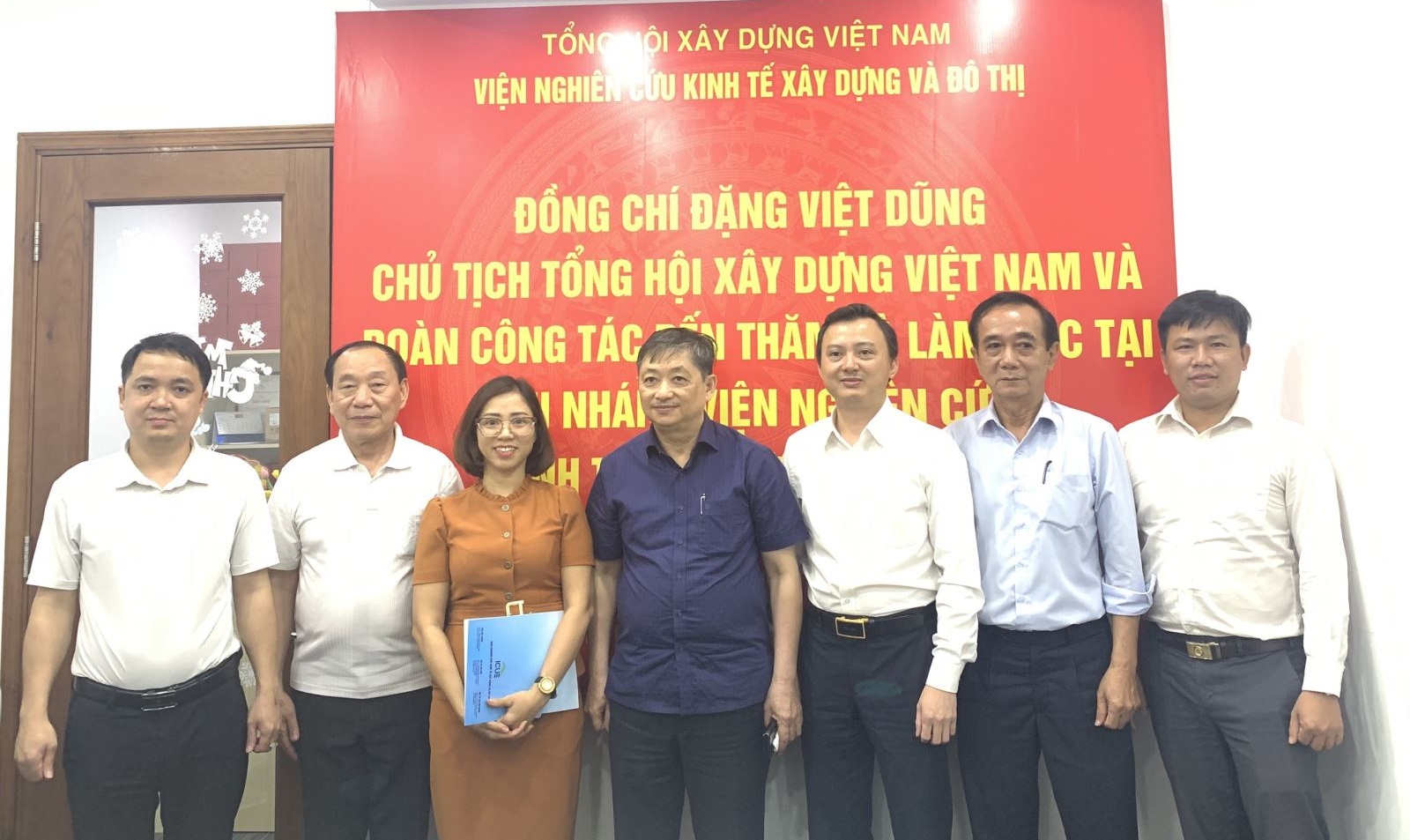 Lãnh đạo Tổng Hội Xây dựng Việt Nam thăm và làm việc với nhiều đơn vị ở TP HCM