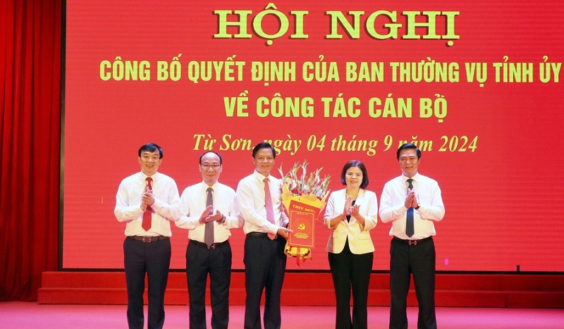 Bắc Ninh điều động, bổ nhiệm nhiều cán bộ chủ chốt