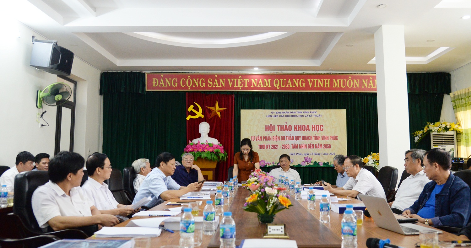 Tổng hội Xây dựng Việt Nam tham gia tư vấn phản biện cho quy hoạch của tỉnh Vĩnh Phúc
