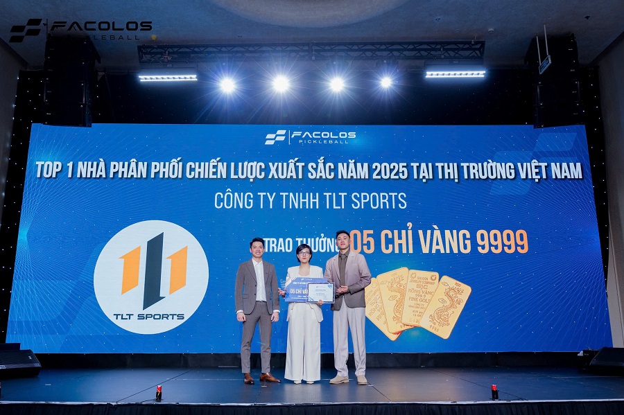 TLT Sports giữ vững vị thế top 1 nhà phân phối chiến lược Facolos năm 2025