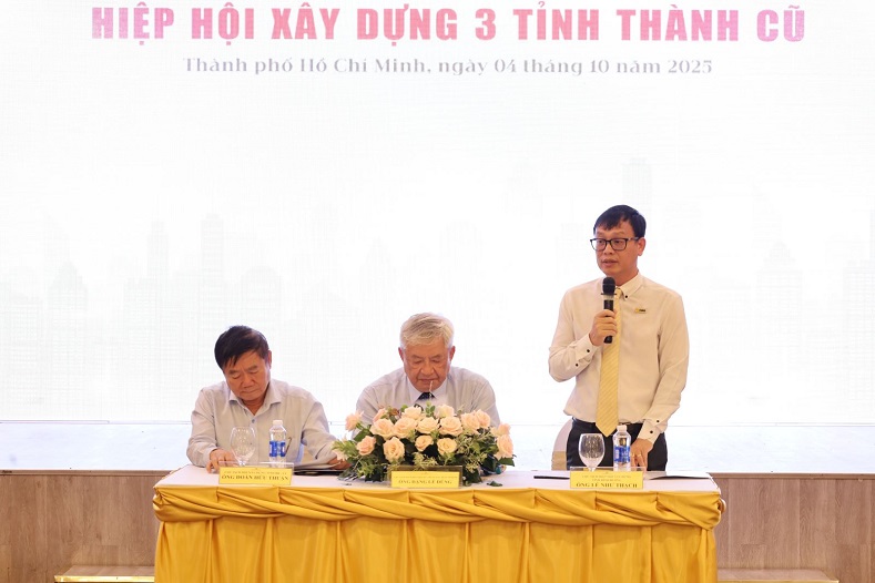 Ông Lê Như Thạch làm Chủ tịch lâm thời Hội Khoa học Kỹ thuật Xây dựng TP. HCM