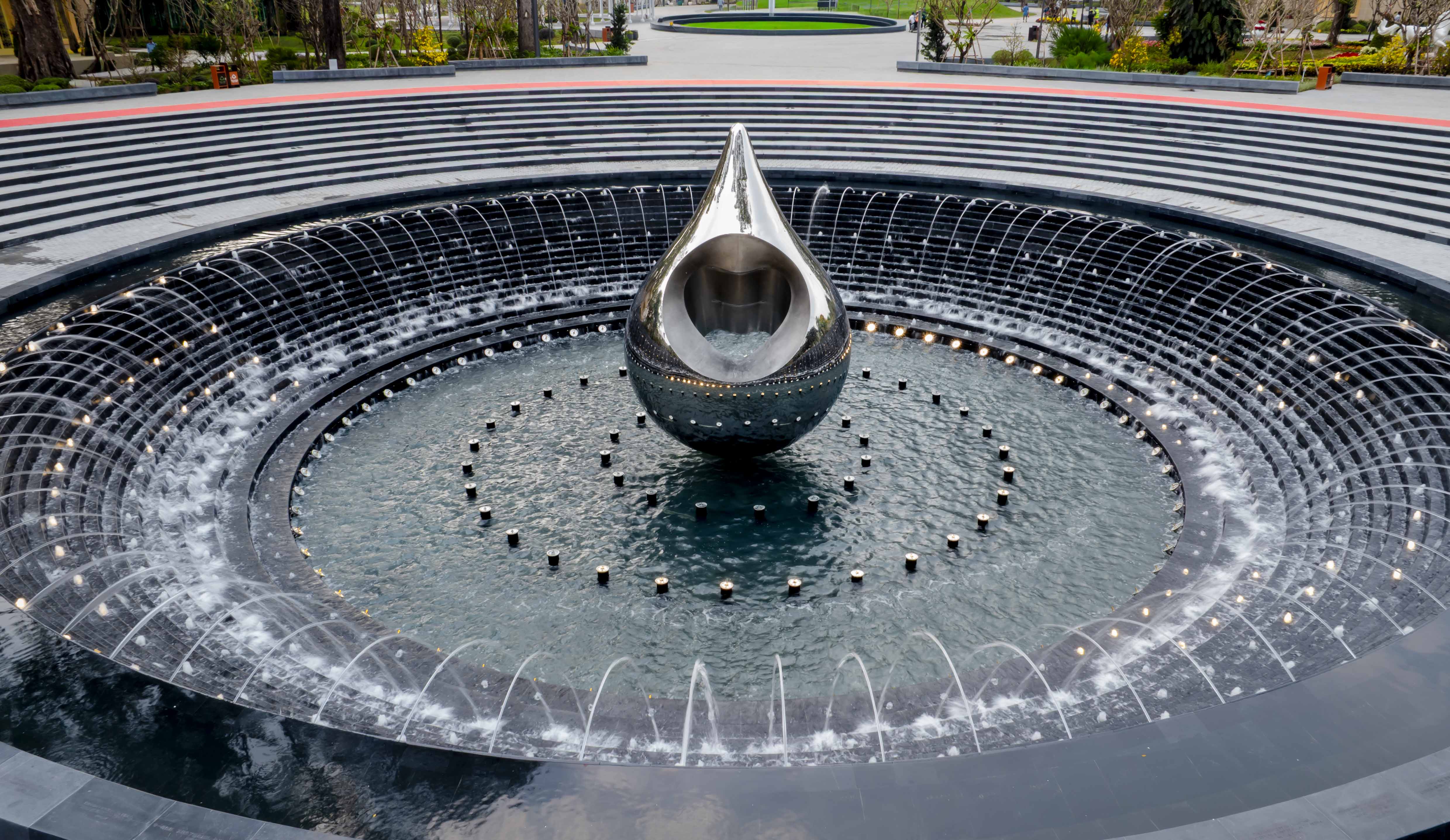 Sun Group dành tặng TP. HCM công viên tưởng niệm Covid-19 với tượng đài Giọt nước, hoàn thành trong 90 ngày