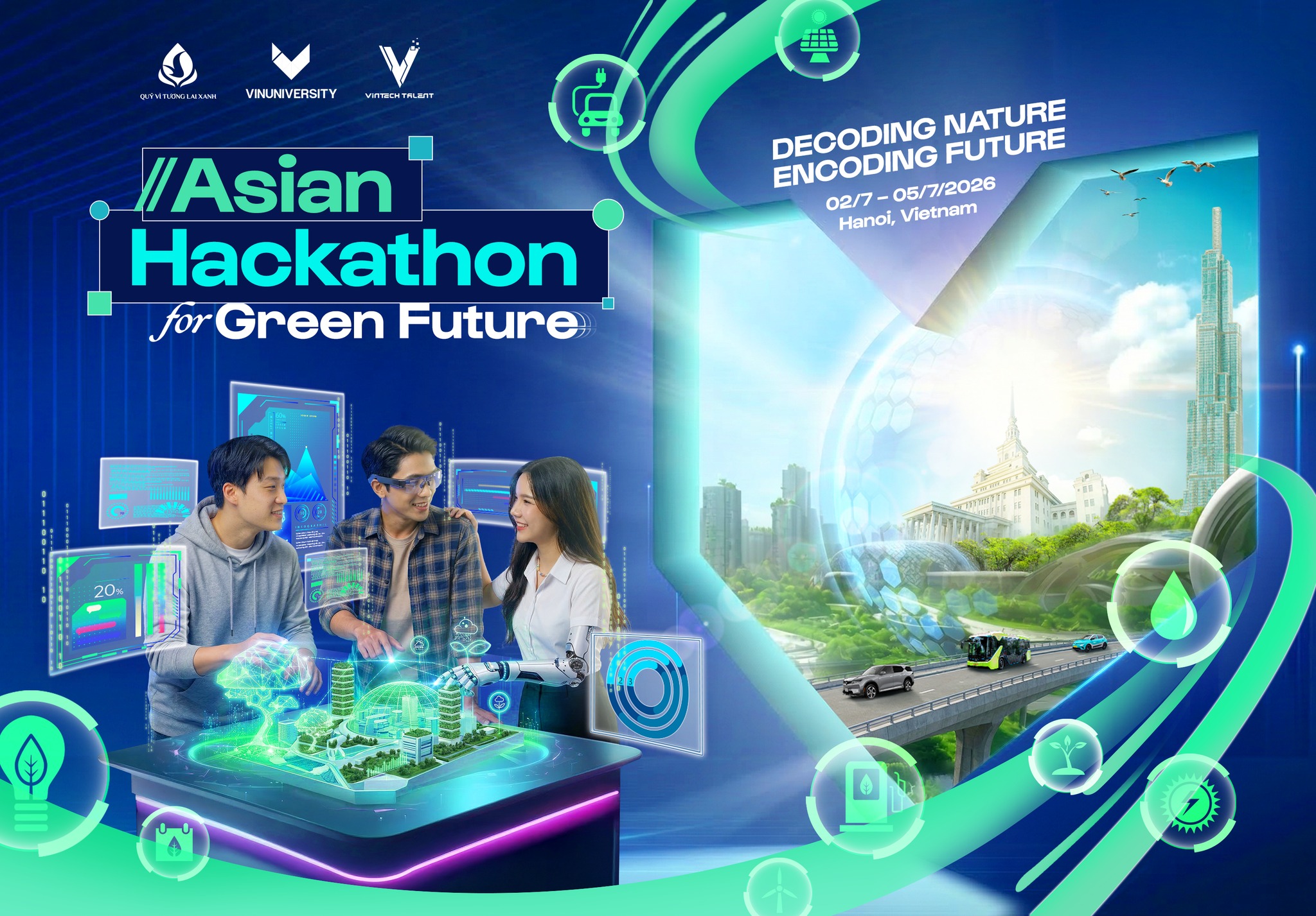 Phát động cuộc thi Asian Hackathon for Green Future 2026 với tổng giải thưởng 24.000 USD 