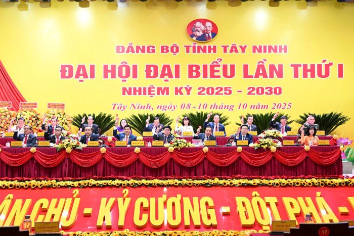 Phiên trù bị Đại hội đại biểu Đảng bộ tỉnh Tây Ninh lần thứ I, nhiệm kỳ 2025 - 2030