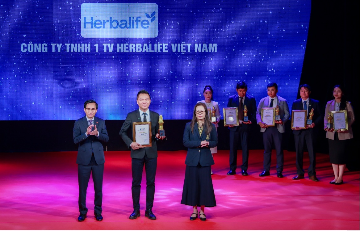 Herbalife Việt Nam được vinh danh là 'Doanh Nghiệp Văn Hóa, Uy Tín' năm