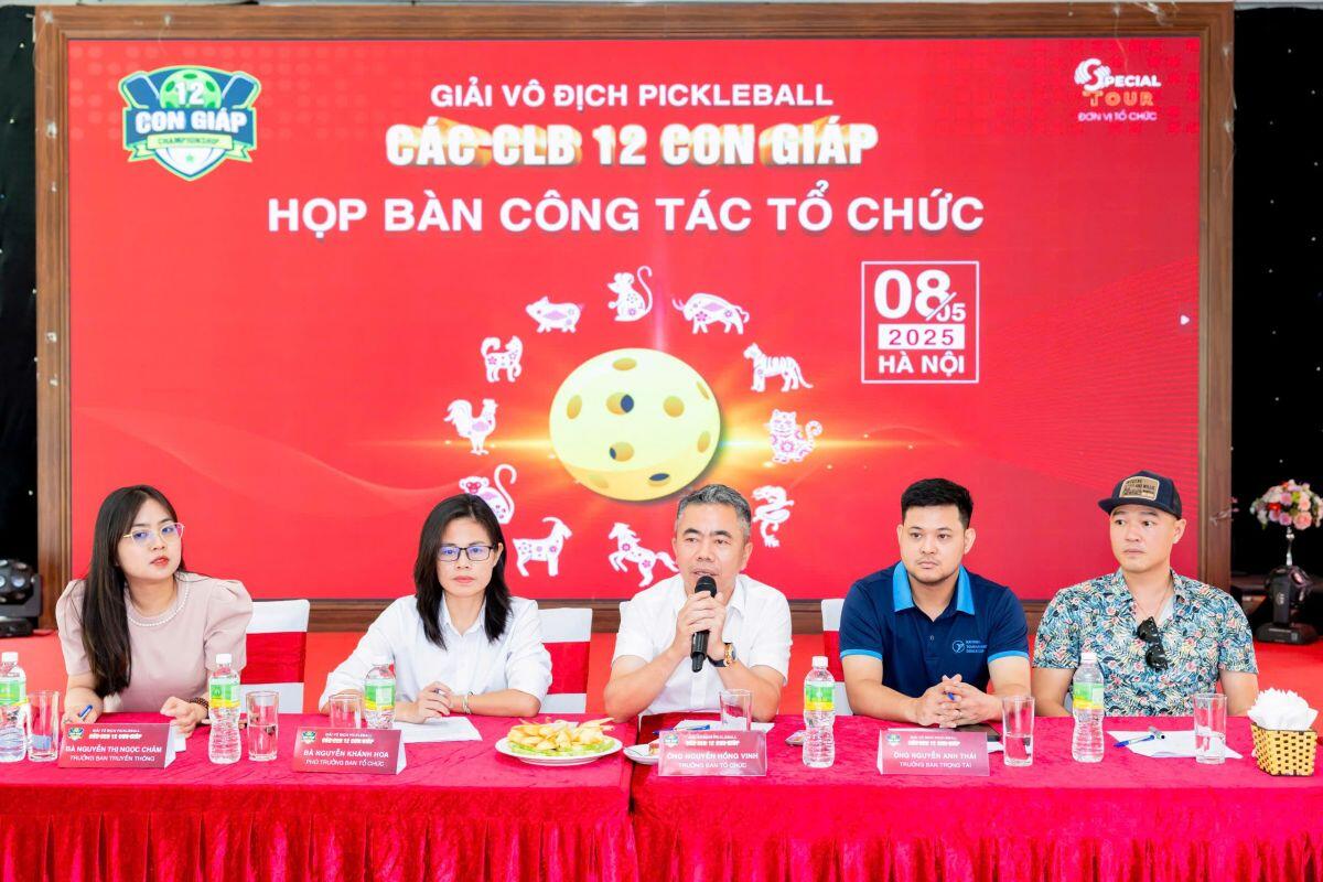 Giải vô địch các CLB 12 con giáp - điểm nhấn đặc biệt của làng  Pickleball Việt Nam năm 2025