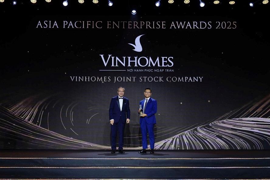 Vinhomes được vinh danh là Doanh nghiệp xuất sắc Châu Á  tại Apea 2025