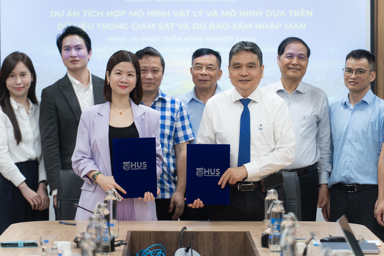 VinFuture kích hoạt 'lá chắn số' chống xâm nhập mặn tại Đồng bằng sông Hồng