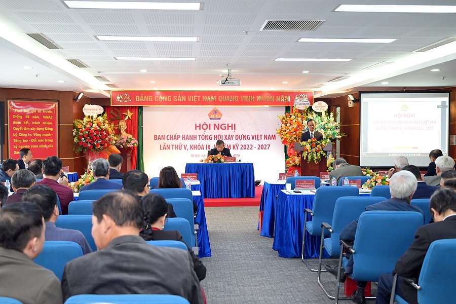 Tổng hội Xây dựng Việt Nam hướng tới năm 2026 với chủ đề 'Kết nối doanh nghiệp'