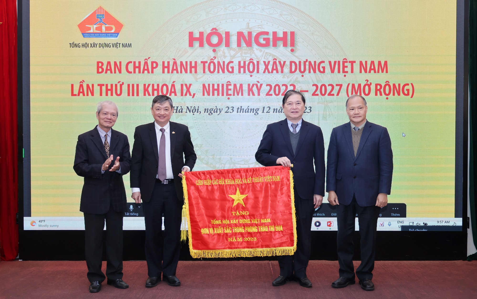 Dấu ấn hoạt động Tổng hội Xây dựng Việt Nam năm 2023