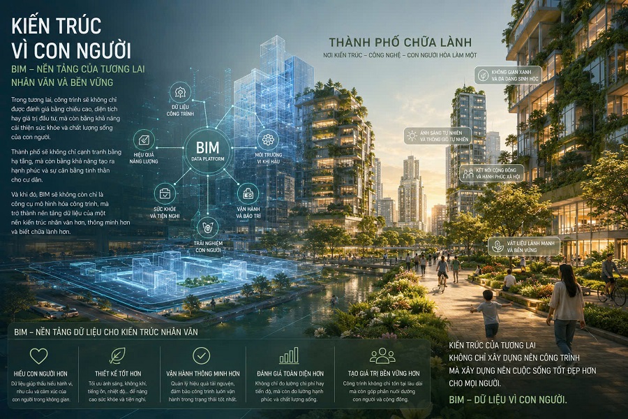 BIM & Healing Architecture: Kiến trúc chữa lành được tối ưu bằng dữ liệu