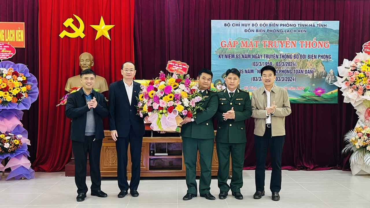Hà Tĩnh: Đồn Biên phòng Lạch Kèn tổ chức gặp mặt kỷ niệm 65 năm Ngày truyền thống Bộ đội Biên phòng