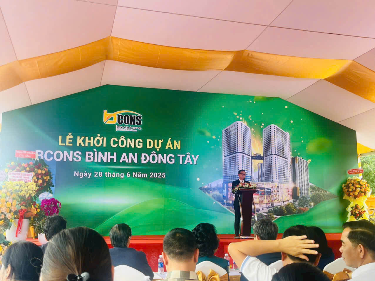 Trước ngày sáp nhập, Bình Dương khởi công thêm dự án 1.800 căn hộ