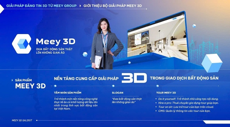 Meey Group ứng dụng công nghệ 3D vào lĩnh vực bất động sản