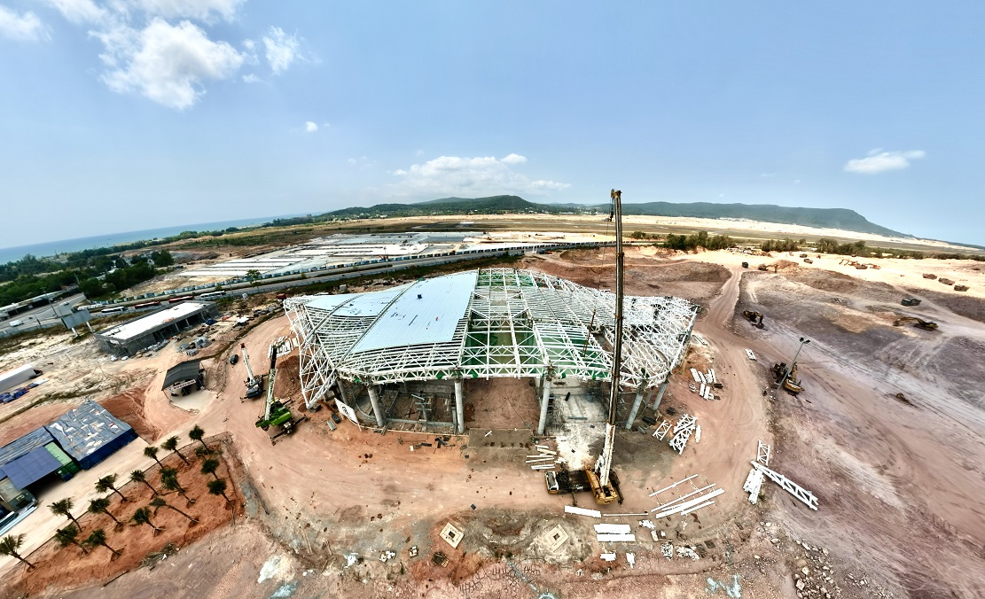 Sun Group hoàn thành sân đỗ sân bay Phú Quốc chỉ trong 3 tháng