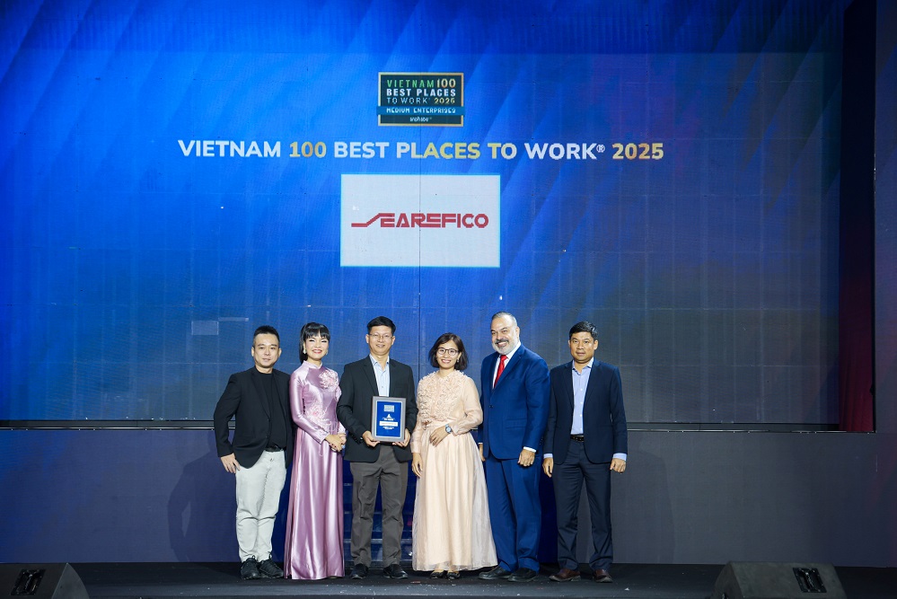 Searefico Group (HOSE: SRF) tự hào 5 năm liên tiếp lọt vào Top 100 nơi làm việc tốt nhất Việt Nam®
