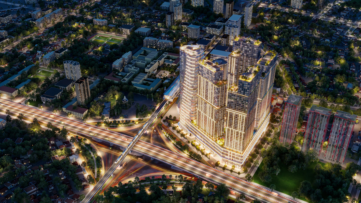 Điểm ấn tượng trong triết lý quy hoạch Sun Feliza Suites Cầu Giấy
