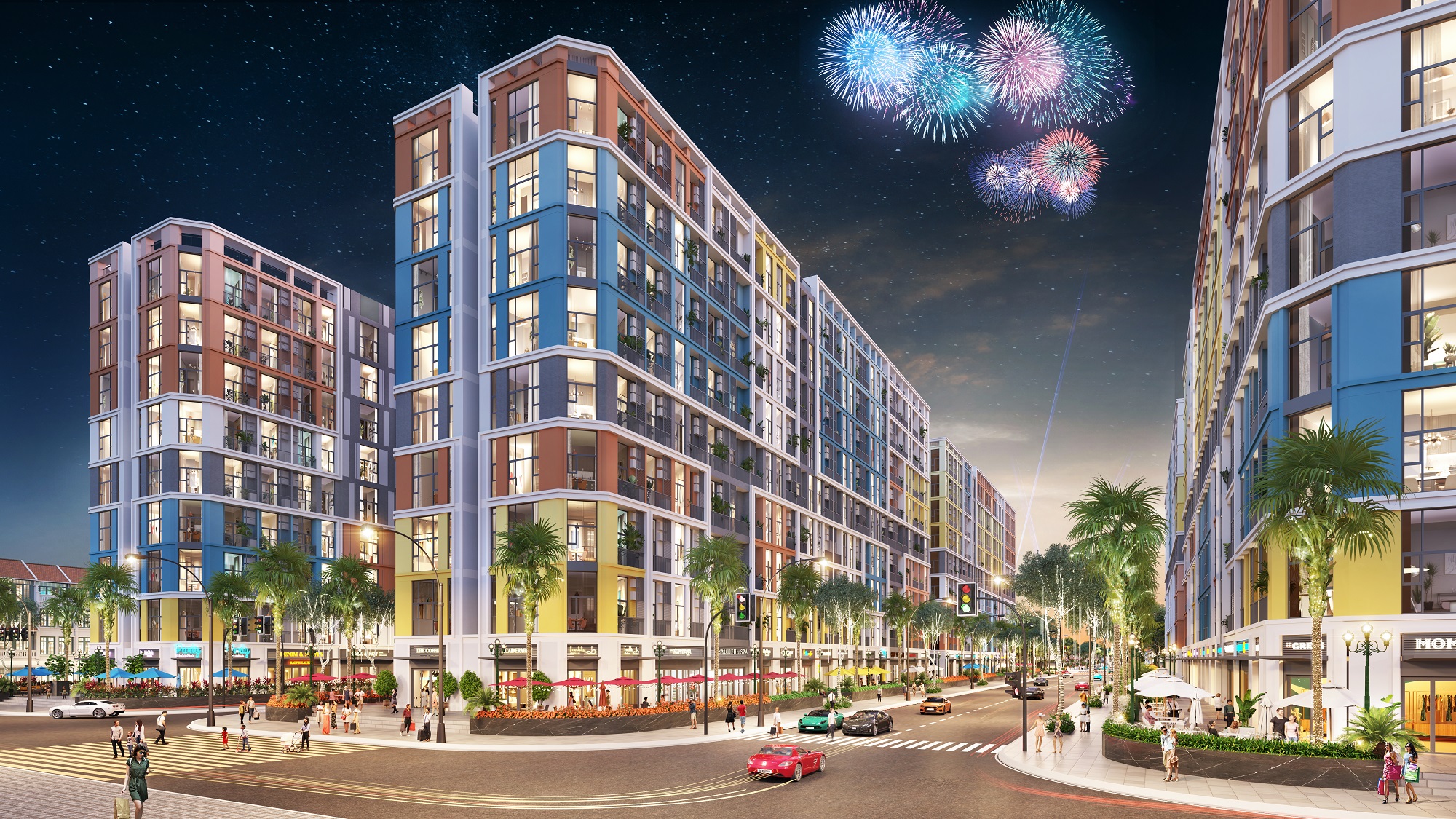 Chất sống nghệ thuật rực rỡ sắc màu tại Đô thị thời đại Sun Urban City Hà Nam