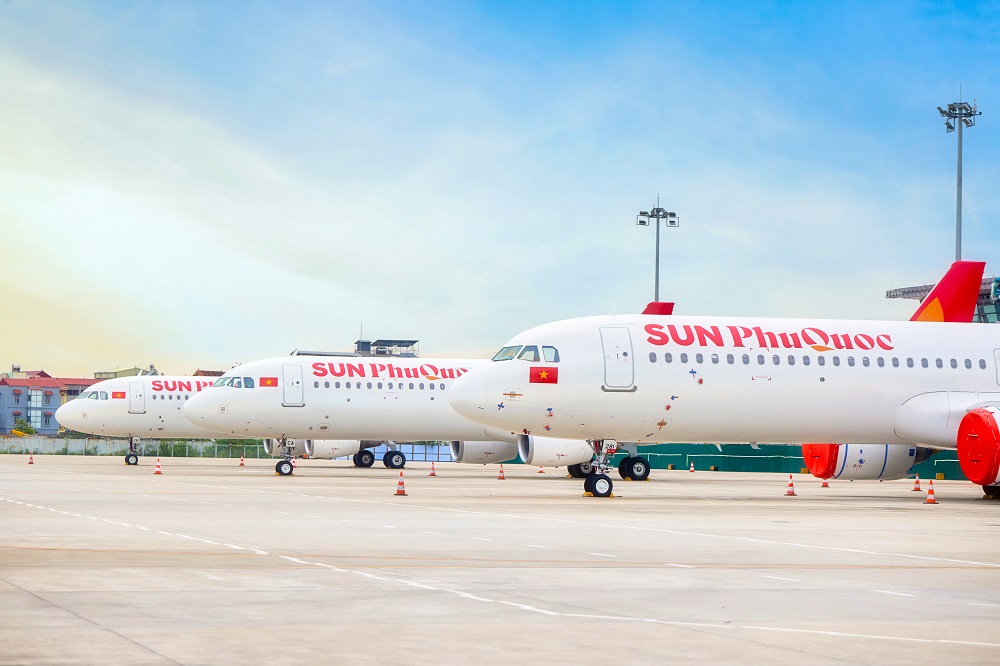 Sun PhuQuoc Airways tiếp tục dẫn đầu toàn ngành hàng không việt nam về chỉ số đúng giờ tháng 01/2026