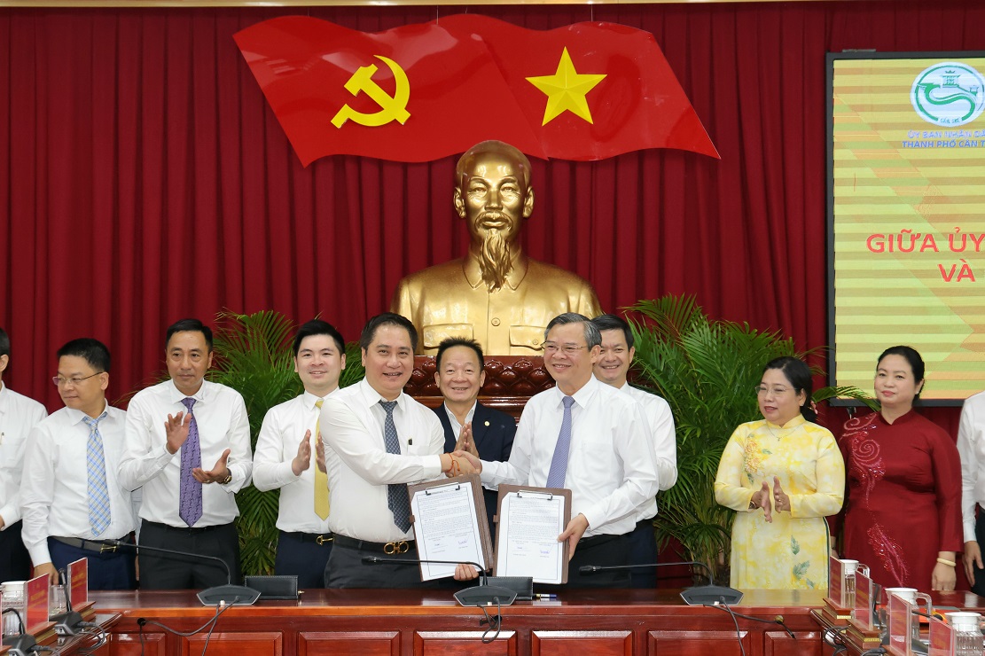T&T Group và TP Cần Thơ ký kết hợp tác, nghiên cứu triển khai nhiều dự án lớn