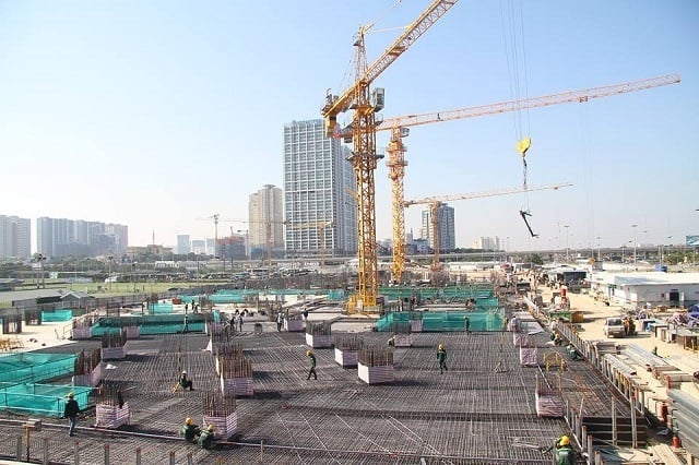 Sử dụng thuật toán tối ưu đám hạt giải bài toán bố trí cơ sở vật chất trên công trường xây dựng