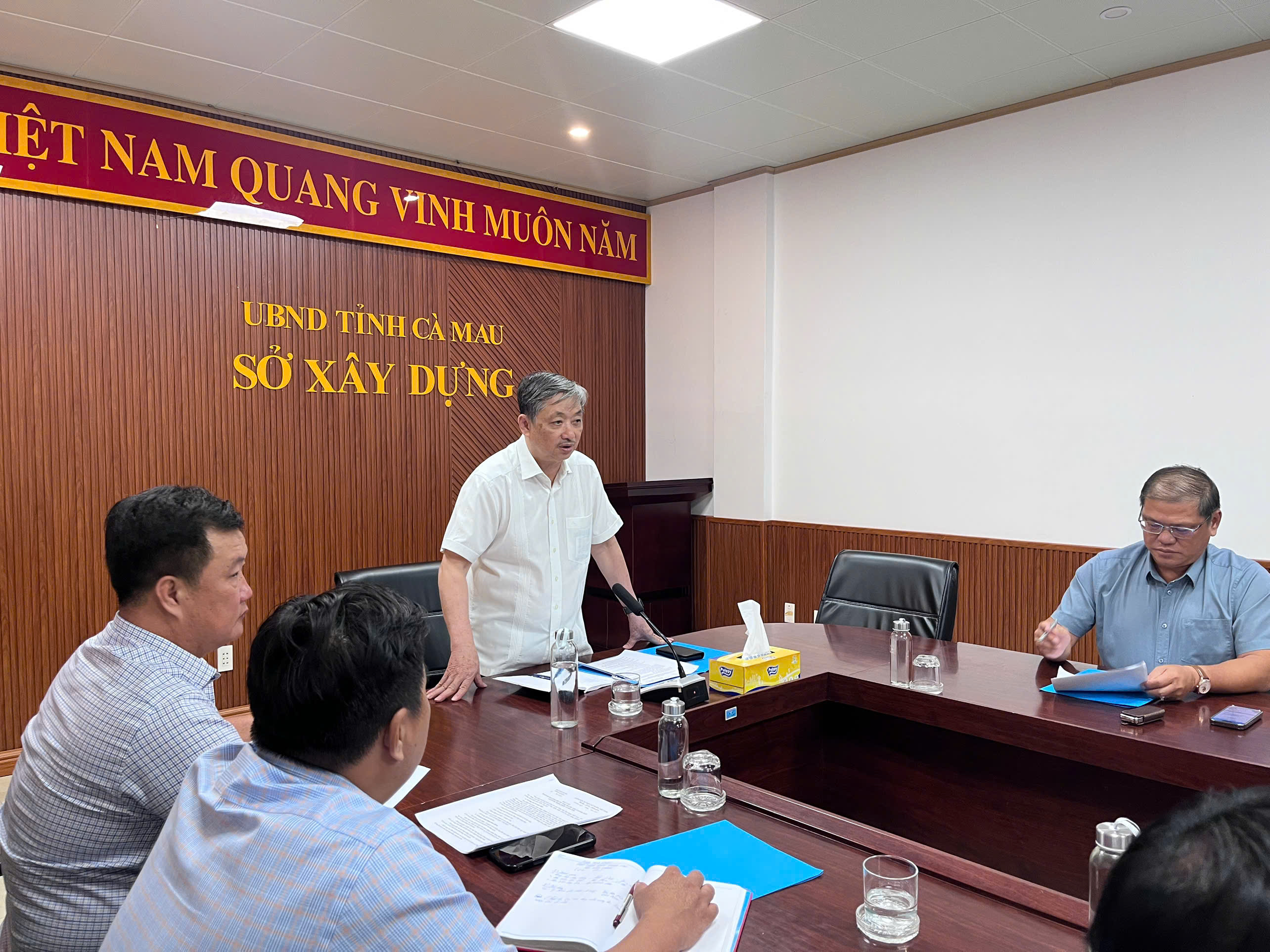 Hội Xây dựng tỉnh Cà Mau chuẩn bị công tác sáp nhập, đại hội