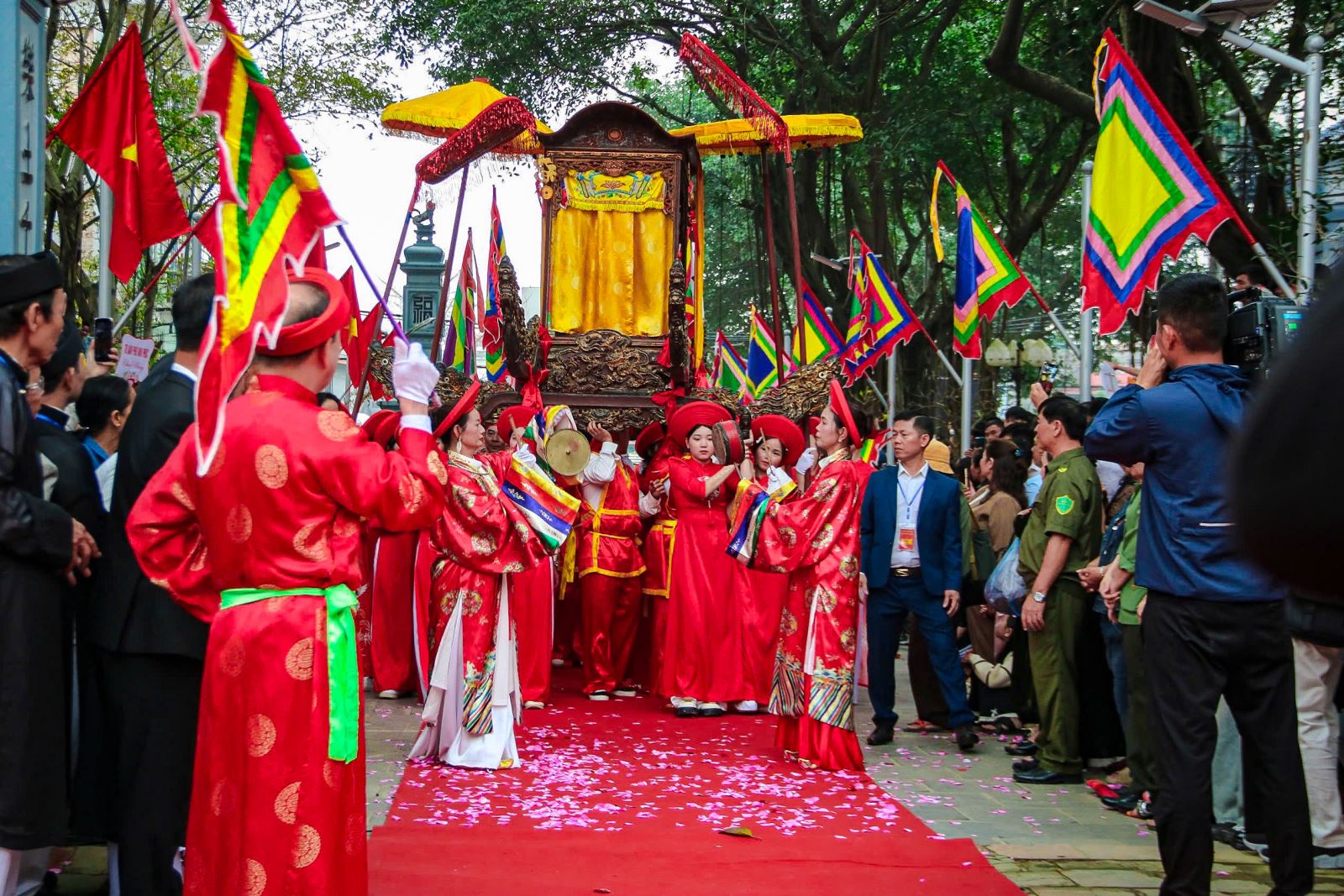 Rộn r&agrave;ng Lễ hội l&agrave;ng Thổ H&agrave; đặc sắc v&ugrave;ng Kinh Bắc - Bắc Ninh - Ảnh 11