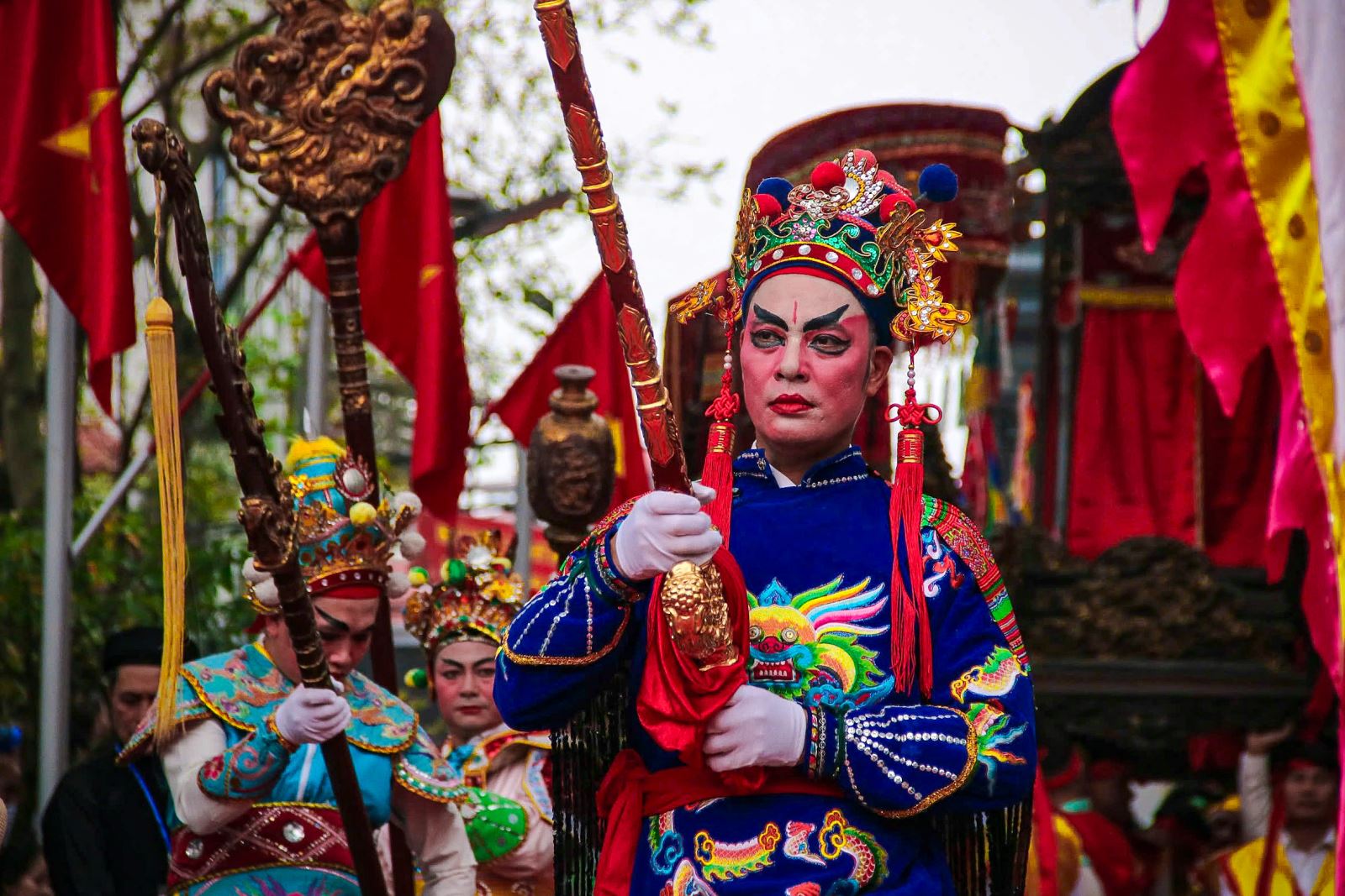 Rộn r&agrave;ng Lễ hội l&agrave;ng Thổ H&agrave; đặc sắc v&ugrave;ng Kinh Bắc - Bắc Ninh - Ảnh 4