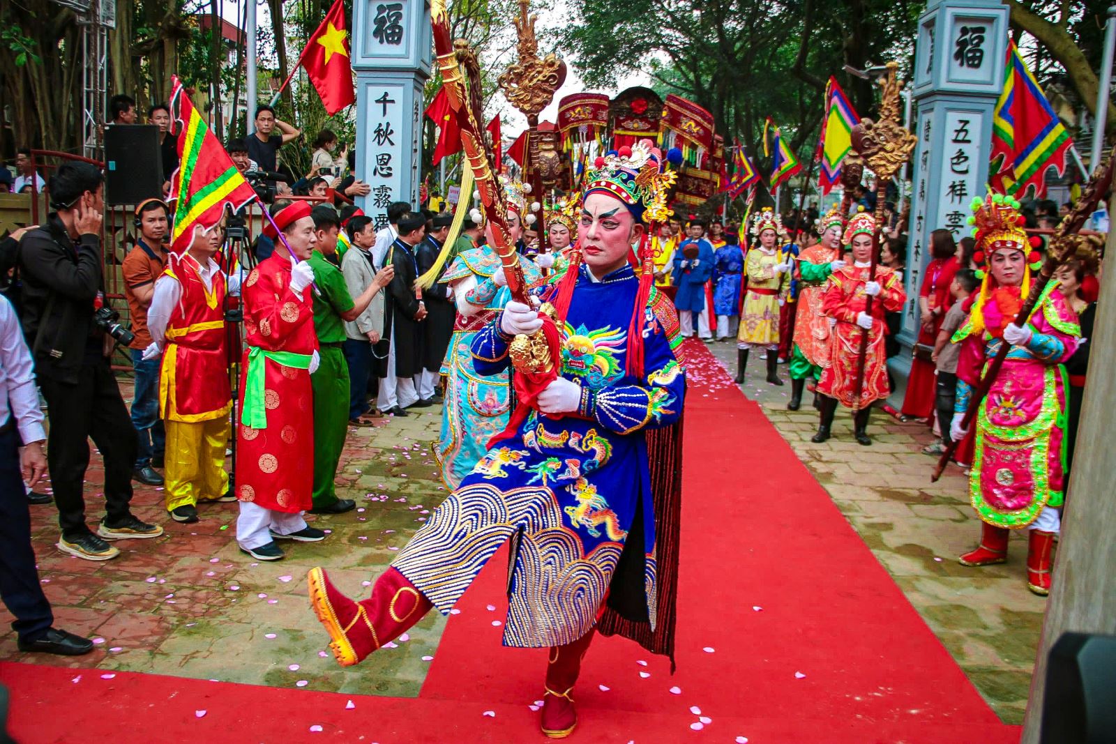 Rộn r&agrave;ng Lễ hội l&agrave;ng Thổ H&agrave; đặc sắc v&ugrave;ng Kinh Bắc - Bắc Ninh - Ảnh 8