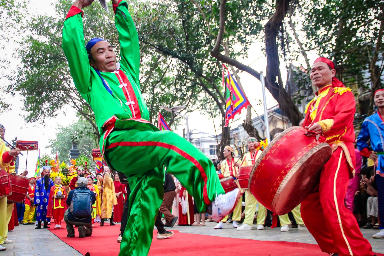 Rộn r&agrave;ng Lễ hội l&agrave;ng Thổ H&agrave; đặc sắc v&ugrave;ng Kinh Bắc - Bắc Ninh - Ảnh 9