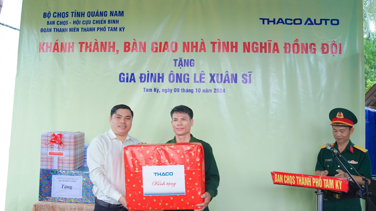 THACO Chu Lai trao tặng 37 ngôi nhà tình nghĩa cho tỉnh Quảng Nam - Ảnh 2