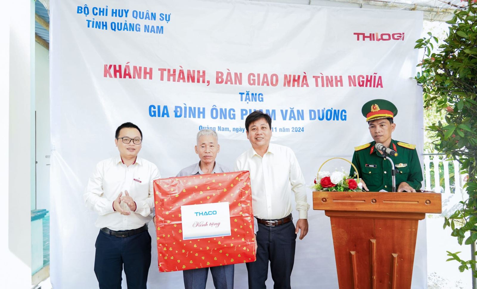 THACO Chu Lai trao tặng 37 ngôi nhà tình nghĩa cho tỉnh Quảng Nam - Ảnh 5