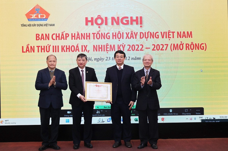 Hội nghị Ban chấp hành Tổng hội Xây dựng Việt Nam lần thứ III khóa IX ngày 2022 - 2027( mở rộng)