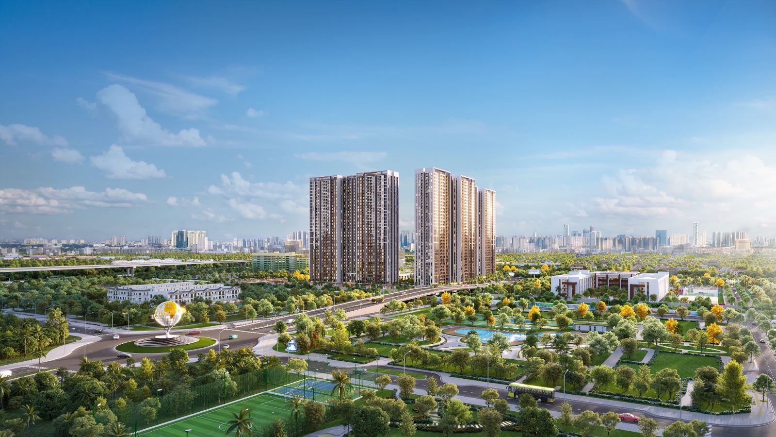 Chuỗi tiện ích đa thế hệ The Sola Park hút khách - Ảnh 1