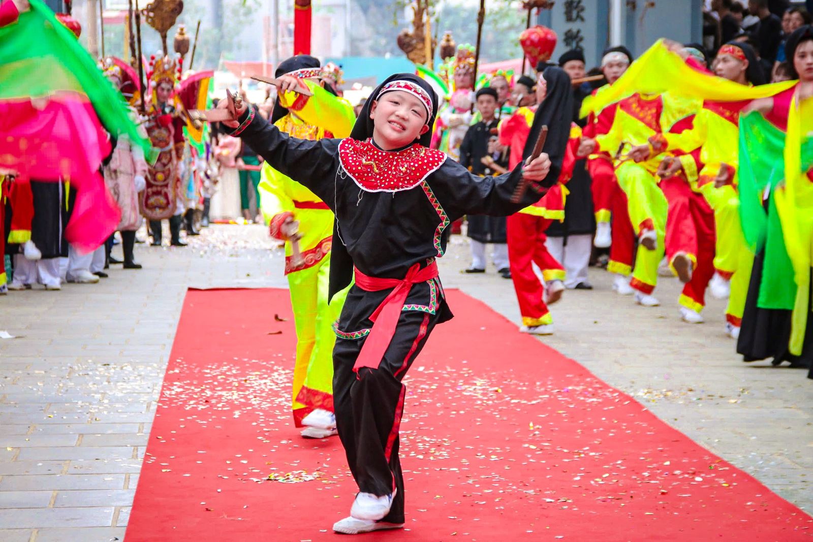 Rộn r&agrave;ng Lễ hội l&agrave;ng Thổ H&agrave; đặc sắc v&ugrave;ng Kinh Bắc - Bắc Ninh - Ảnh 15