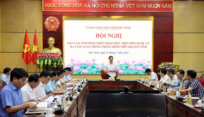 Bắc Ninh đẩy nhanh tiến độ thực hiện dự án đường Vành đai 4-Vùng Thủ đô Hà Nội - Ảnh 1