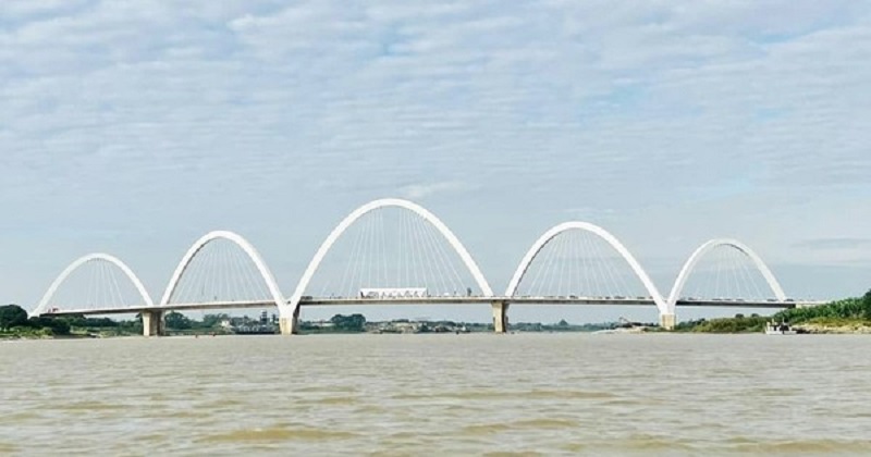 Bắc Ninh: Thông xe cầu vòm thép nghìn tỷ, cao nhất Việt Nam - Ảnh 4