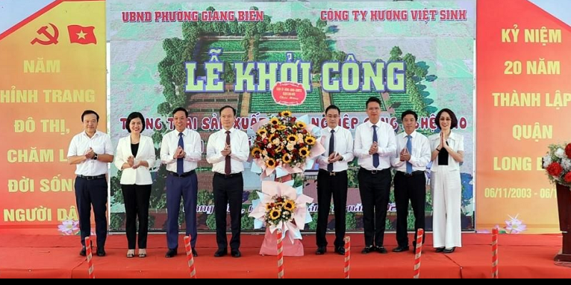 Hương Việt Sinh khởi công khu sản xuất nông nghiệp công nghệ cao tại Hà Nội - Ảnh 2